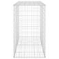 Preview: Gabionenwand mit Abdeckung Verzinkter Stahl 150x60x100 cm