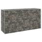 Preview: Gabionenwand mit Abdeckung Verzinkter Stahl 200x60x100 cm