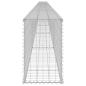 Preview: Gabionenwand mit Abdeckung Verzinkter Stahl 900x30x50 cm