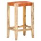 Preview: Barhocker 2 Stk. Braun Echtleder 75 cm 