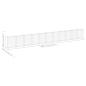 Preview: Gabionenwand mit Abdeckung Verzinkter Stahl 900x30x100 cm