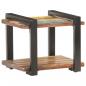 Preview: Nachttisch 50x40x40 cm Recyceltes Massivholz