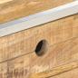Preview: Couchtisch 89x59x33 cm Massives Raues Mangoholz 