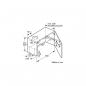 Preview: Bosch DFL064A52 EEK: A Flachschirmhaube, 60cm breit, Ab-/Umluft, EcoSilence Drive, silbermetallic
