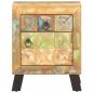 Preview: Nachttisch 40x30x50 cm Recyceltes Massivholz