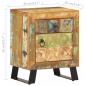 Preview: Nachttisch 40x30x50 cm Recyceltes Massivholz