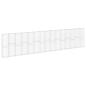 Preview: Gabionenwand mit Abdeckung Verzinkter Stahl 900x30x200 cm