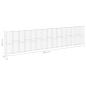 Preview: Gabionenwand mit Abdeckung Verzinkter Stahl 900x30x200 cm