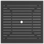 Preview: Gartentisch Anthrazit 81,5x81,5x72 cm Stahl