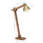 Preview: Stehlampe Messing Mango Massivholz E27