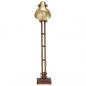 Preview: Stehlampe Messing Mango Massivholz E27