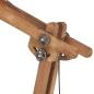 Preview: Stehlampe Messing Mango Massivholz E27