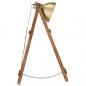 Preview: Stehlampen 3 Stk. Messing E27 Mango Massivholz 