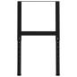 Preview: Werkbankgestell Verstellbar 2 Stk. Metall 55x(69-95,5) cm
