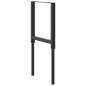 Preview: Werkbankgestell Verstellbar 2 Stk. Metall 55x(69-95,5) cm