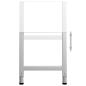 Preview: Werkbankgestell Verstellbar 2 Stk. Metall 55x(69-95,5) cm Grau