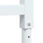 Preview: Werkbankgestell Verstellbar 2 Stk. Metall 55x(69-95,5) cm Grau