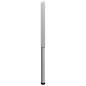 Preview: Werkbankgestell Verstellbar 2 Stk. Metall 55x(69-95,5) cm Grau