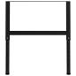 Preview: Werkbankgestell Verstellbar 2 Stk. Metall 85x(69-95,5) cm