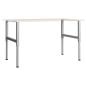 Preview: Werkbankgestell Verstellbar 2 Stk. Metall 85x(69-95,5) cm Grau