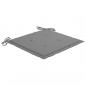 Preview: Gartenstuhl-Kissen 6 Stk. Grau 50x50x3 cm Oxford-Gewebe