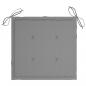 Preview: Gartenstuhl-Kissen 6 Stk. Grau 50x50x3 cm Oxford-Gewebe