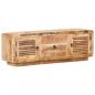 Preview: TV-Schrank 120x30x40 cm Raues Mangoholz