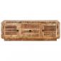 Preview: TV-Schrank 120x30x40 cm Raues Mangoholz