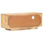 Preview: TV-Schrank 90x30x35 cm Mango Massivholz