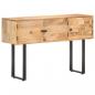 Preview: Sideboard 116x35x75 cm Massivholz Mango