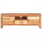 Preview: TV-Schrank 116x30x40 cm Massivholz Akazie