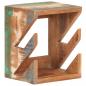 Preview: Skateboard Wandhalter 25x20x30 cm Recyceltes Massivholz