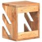 Preview: Skateboard Wandhalter 25x20x30 cm Akazie Massivholz