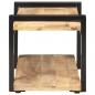 Preview: TV-Schrank 90x40x40 cm Raues Mangoholz