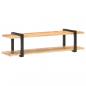 Preview: ARDEBO.de - TV-Schrank 160x40x40 cm Raues Mango-Massivholz