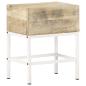 Preview: Nachttisch 40x30x50 cm Mango Massivholz 