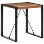 Preview: Esstisch 70x70x75 cm Recyceltes Massivholz