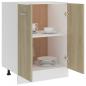 Preview: Unterschrank Sonoma-Eiche 60x46x81,5 cm Holzwerkstoff