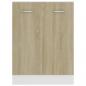 Preview: Unterschrank Sonoma-Eiche 60x46x81,5 cm Holzwerkstoff