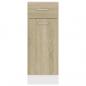 Preview: Schubunterschrank Sonoma-Eiche 30x46x81,5 cm Holzwerkstoff