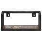 Preview: Wandregale 2 Stk. 40 cm Altholz Massiv