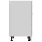 Preview: Schubunterschrank Betongrau 60x46x81,5 cm Holzwerkstoff