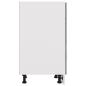 Preview: Schubunterschrank Betongrau 40x46x81,5 cm Holzwerkstoff