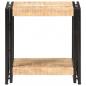 Preview: Beistelltisch 40x30x40 cm Raues Mangoholz