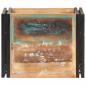 Preview: Beistelltisch 40x30x40 cm Altholz Massiv