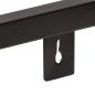 Preview: ARDEBO.de - Wandregale 2 Stk. 120 cm Raues Mangoholz