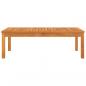 Preview: Couchtisch 100x50x33 cm Massivholz Akazie