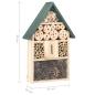 Preview: Insektenhotel 31x10x48 cm Tannenholz  