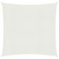 Preview: ARDEBO.de - Sonnensegel 160 g/m² Weiß 4,5x4,5 m HDPE