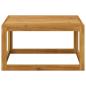 Preview: 3-tlg. Garten-Lounge-Set mit Creme-Kissen Massivholz Akazie